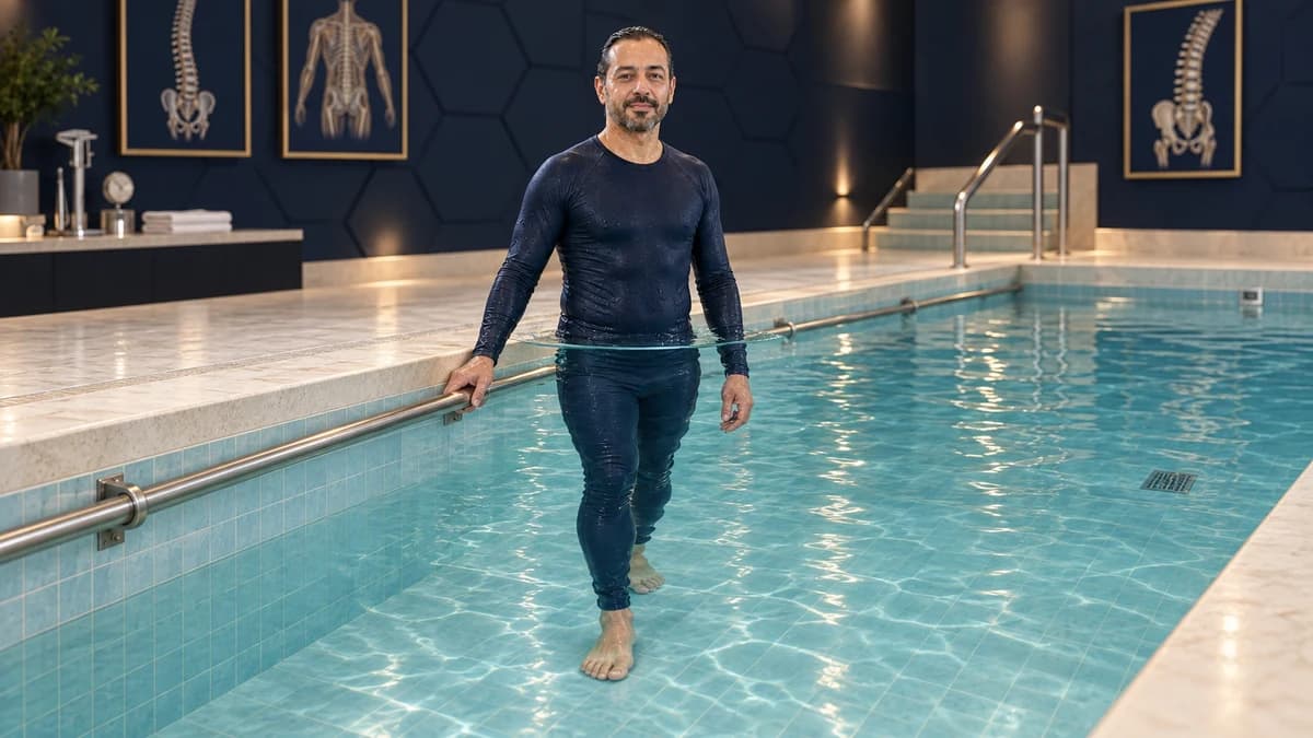 آب‌درمانی کمر؛ بیست حرکت ورزشی در آب برای کمردرد مزمن