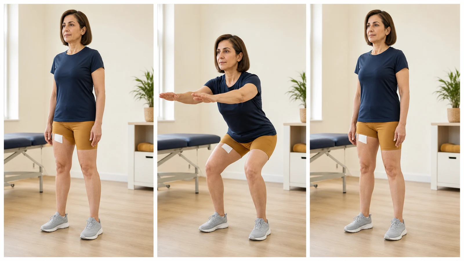 Instructional image for Double-Leg Squat